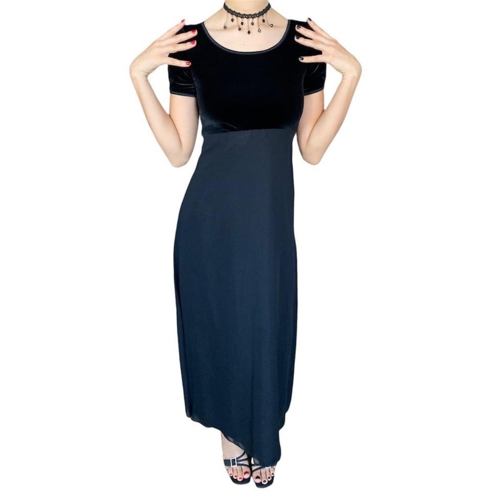 Black Velvet Dress